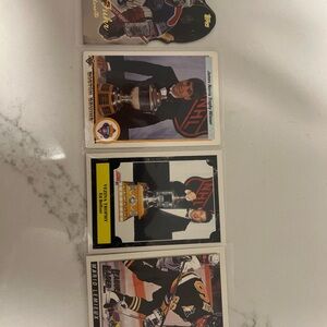 Vintage Hockey Trading Cards Collection